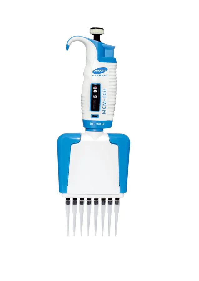 Multichannel 8 Channel and 12 Channel Micropipette