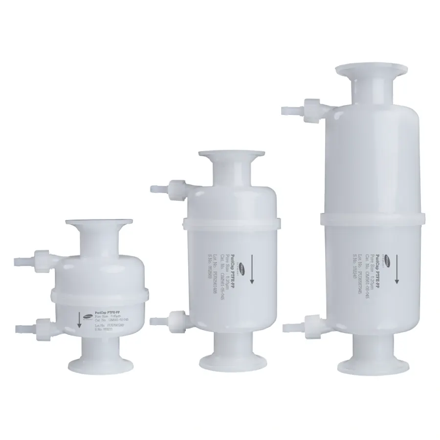 Capsule filtrante PuriCap™ PTFE-PP hydrophobe