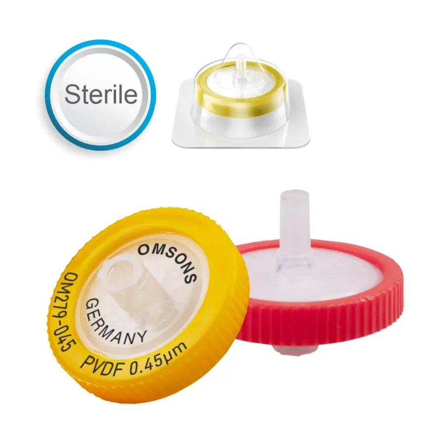 PVDF Syringe Filters Sterile