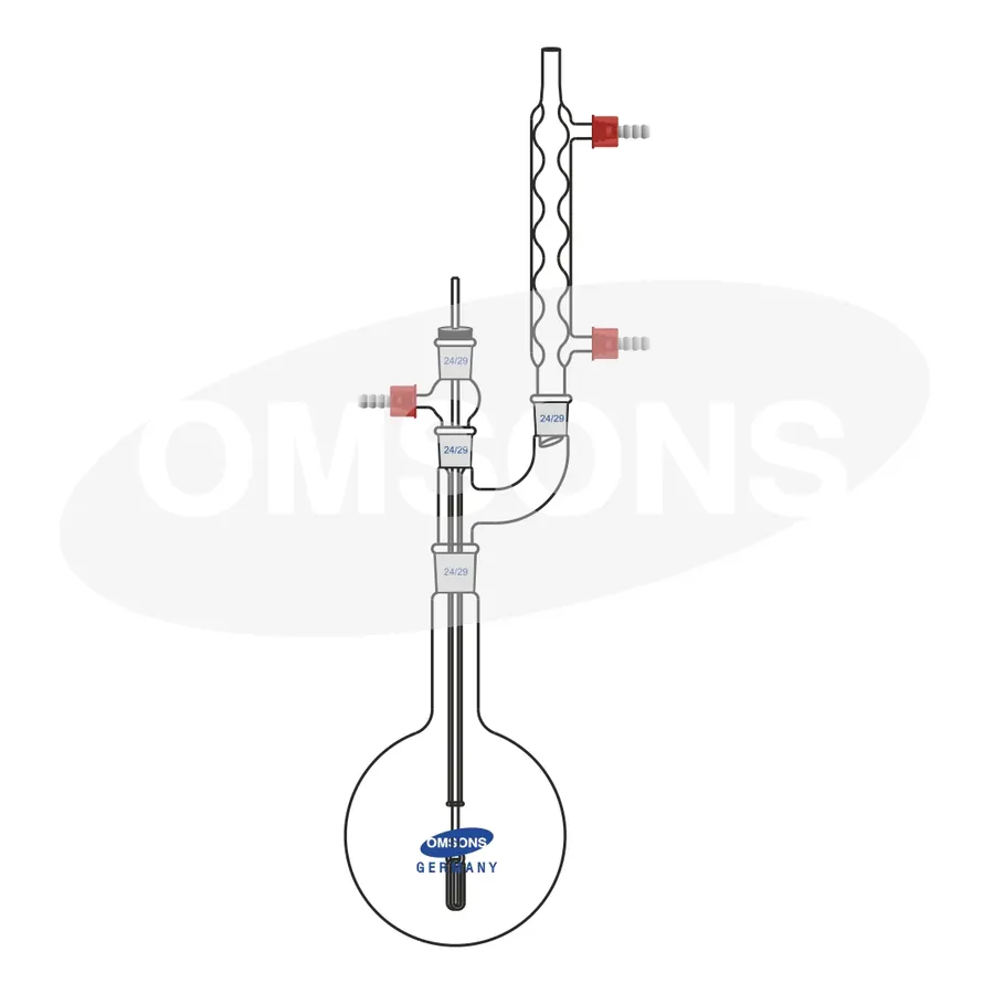 Reflux Assembly with vertical Allihn Condenser