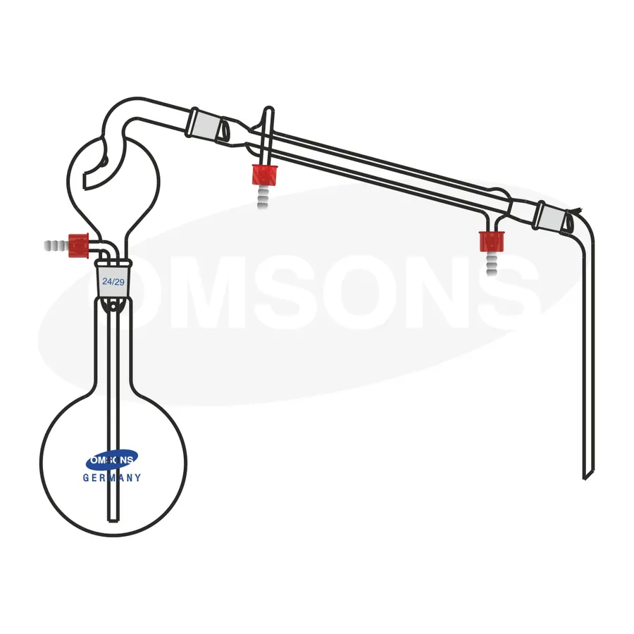 Steam Distillation Assembly R B flask