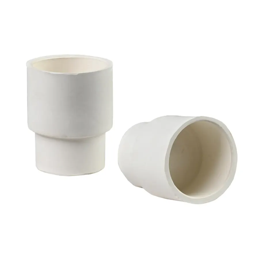 Septum à collerette rabattue lisse pour tube à essai, caoutchouc naturel