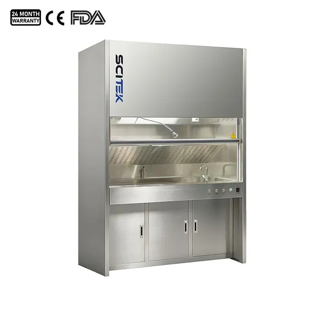 Poste d'anatomopathologie / station de découpe — Type fermé (PW-1000F/1500F/1800F)