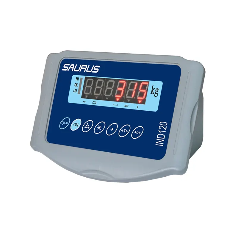 Indicateur de pesage poids-tare, boîtier ABS (IND 120)