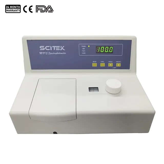 Spectrophotomètre UV-Vis simple faisceau SP-UV752P / SP-UVG752 / SP-UV752N