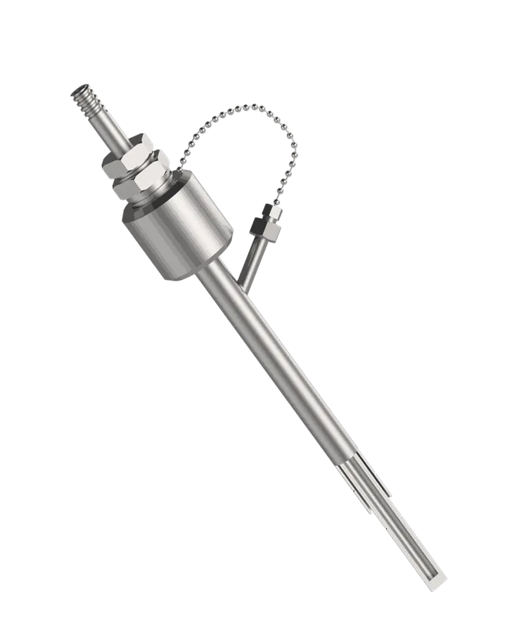 Double tube de protection A114 pour température de lit de chaudière