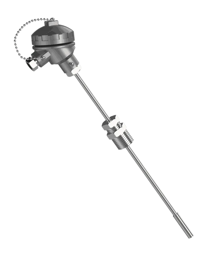 Sonde Pt100 standard R-103 avec tête et ensemble de pointe