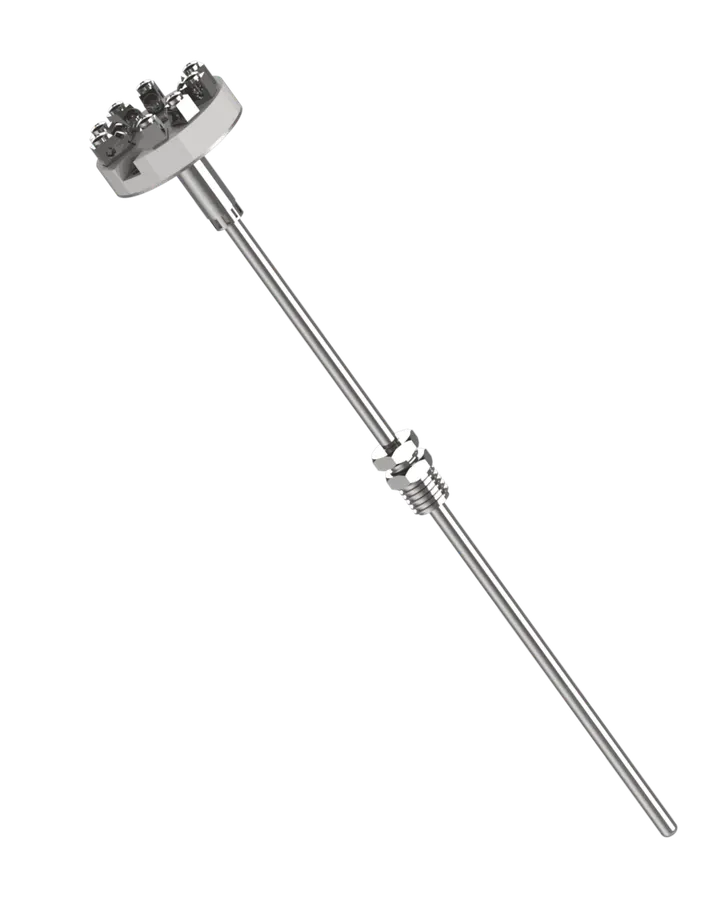 Élément Pt100 amovible R-342 avec raccord à compression réglable