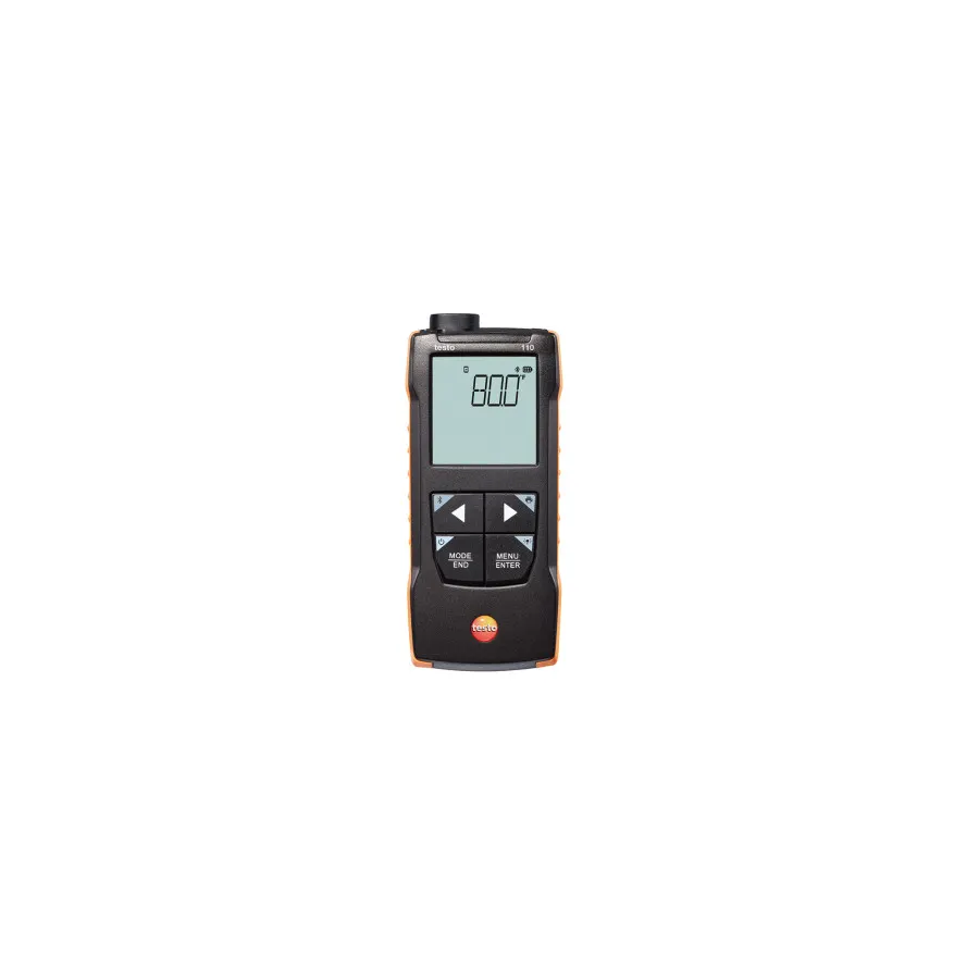 testo 110 - Thermomètre de précision CTN et Pt100 avec connexion à l’App