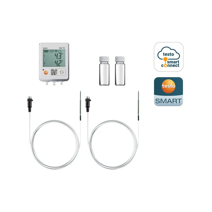 testo 162 kit pour réfrigérateurs - Kit pour la surveillance de la température au réfrigérateur