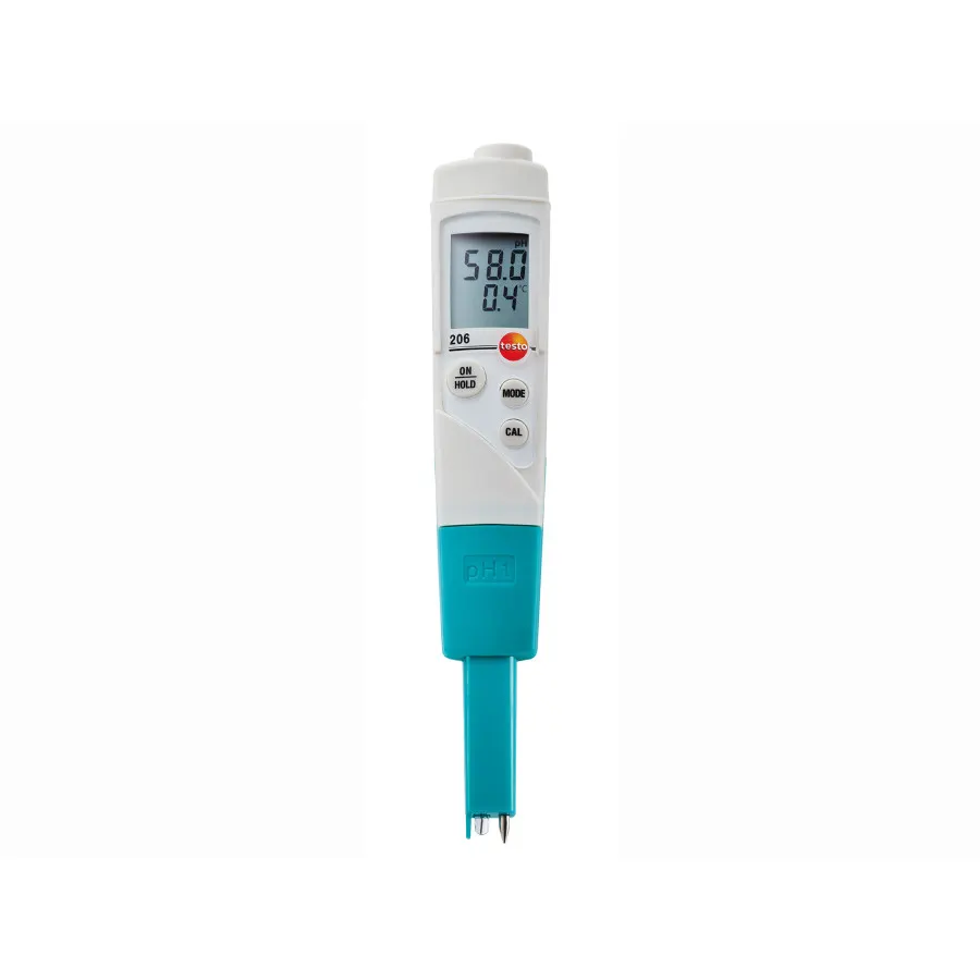 testo 206-pH1 - Appareil de mesure du pH et de la température pour liquides