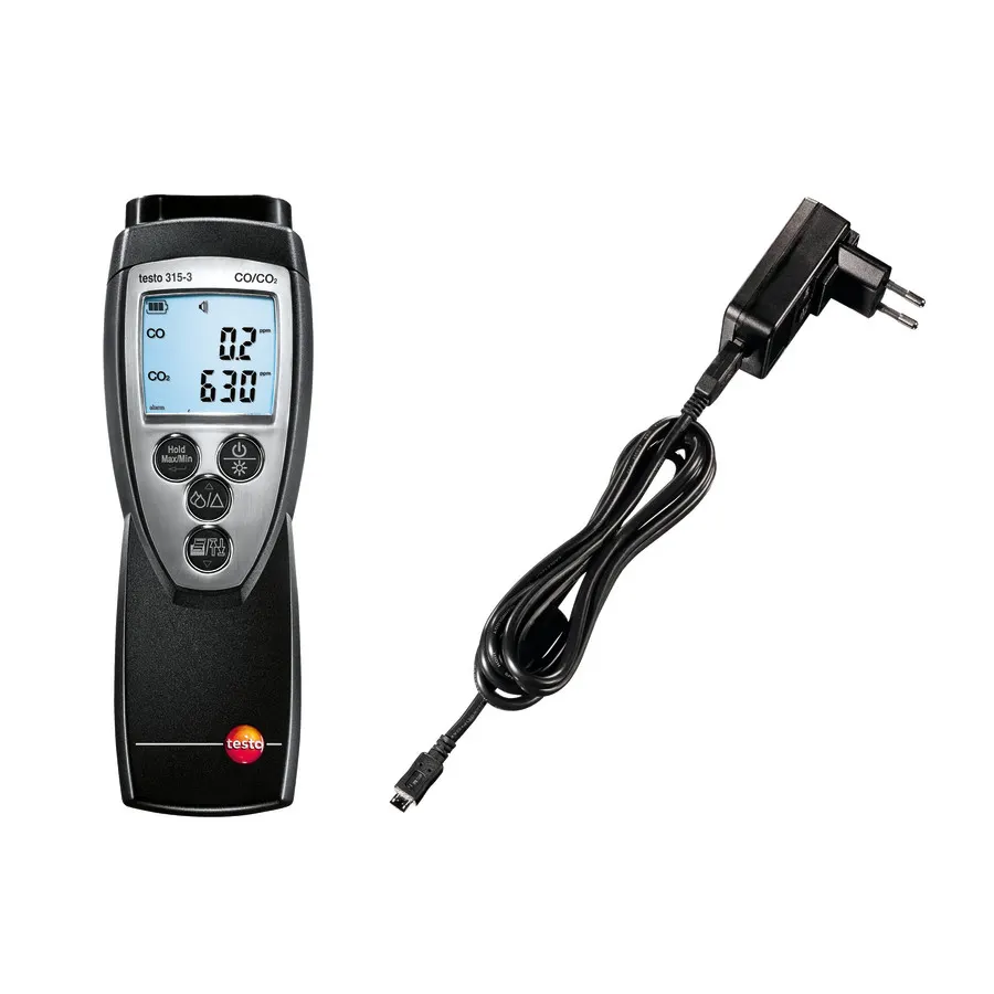 testo 315-3 - Appareil de mesure de CO/CO2 pour mesures ambiantes