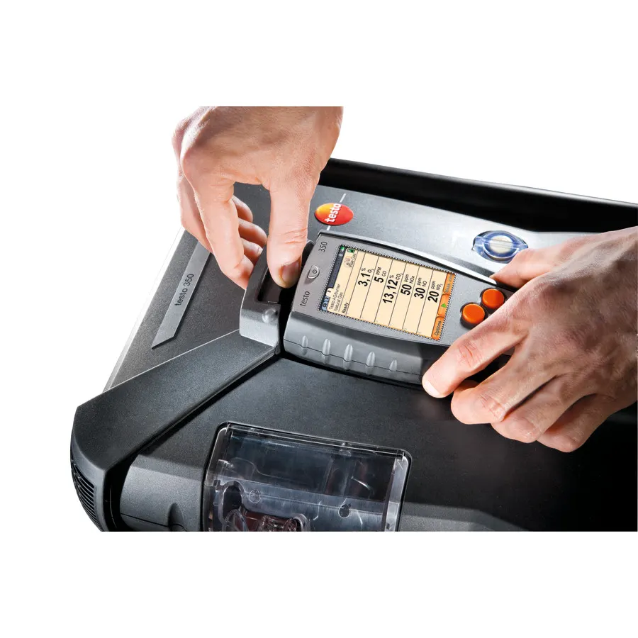 testo 350 biomasse - Analyseur de combustion