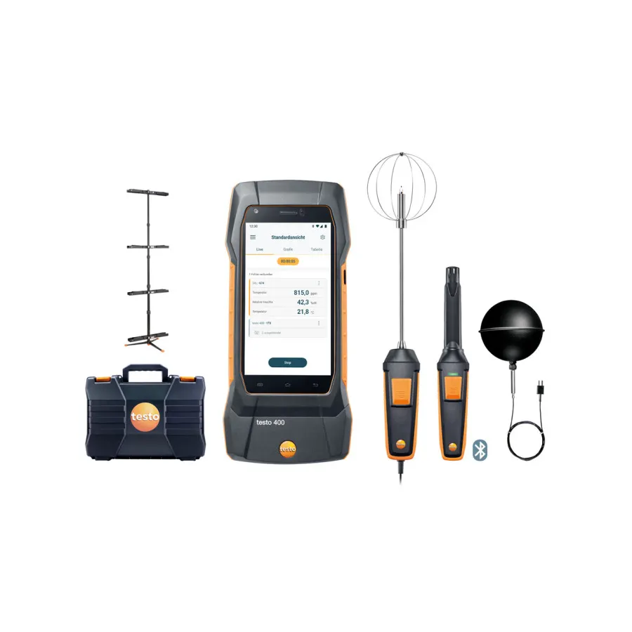 testo 400 Kit de confort thermique avec trépied