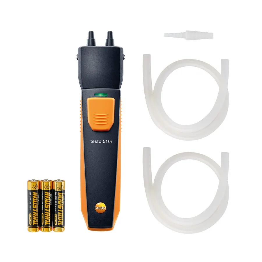 testo 510i - manomètre différentiel avec commande Smartphone