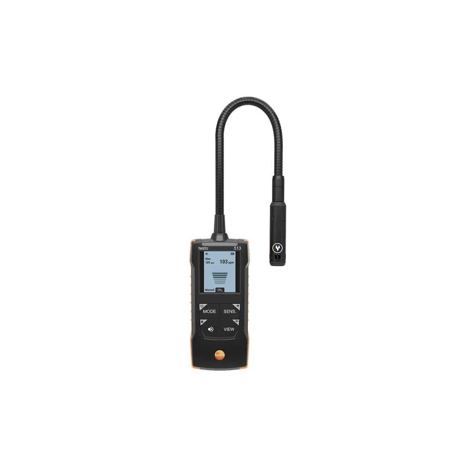 testo 513 - Détecteur de fuites de gaz avec sonde flexible