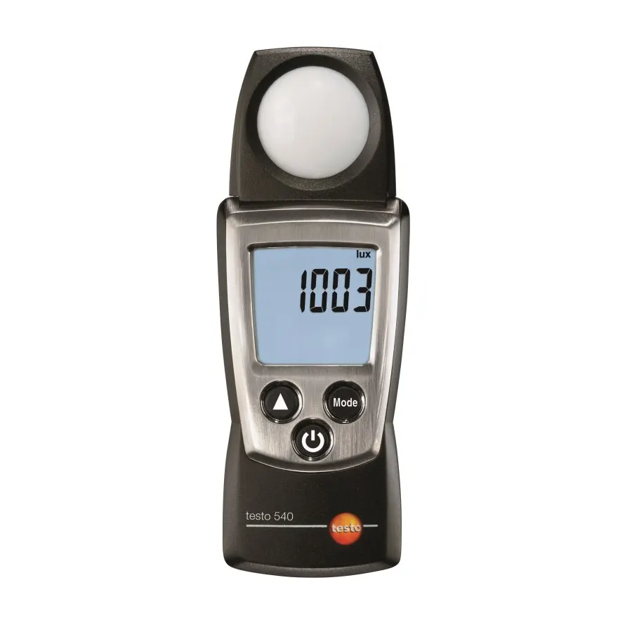 testo 540 - مقياس إضاءة مدمج لقياسات شدة الضوء