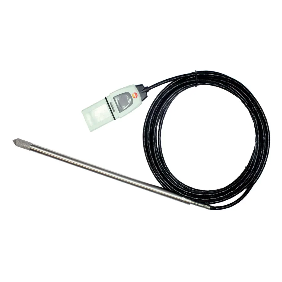 testo 6605 - Sonde climatique avec câble pour des processus à températures élevées