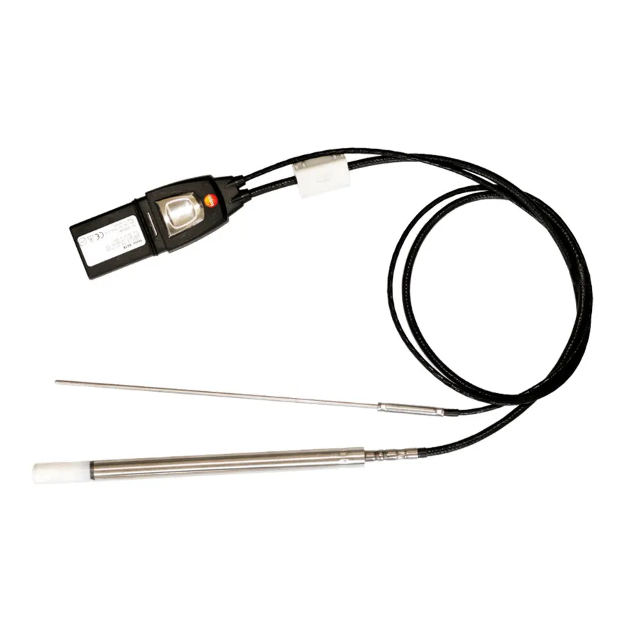 testo 6614 - Sonde d’humidité élevée pour processus avec câble chauffé