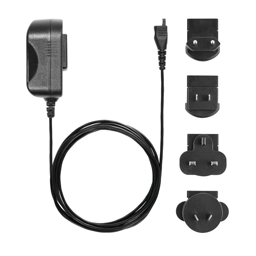 Bloc secteur 100-240 V AC / 6,3 V DC (prise internationale)