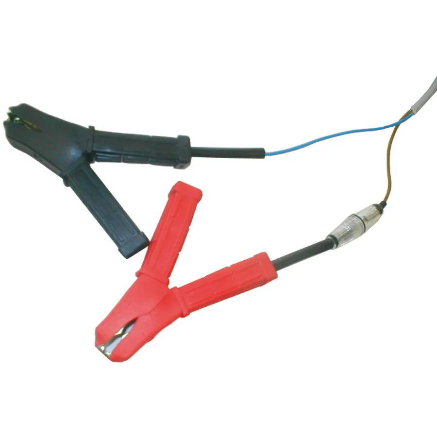Câble avec pinces batterie et adaptateur