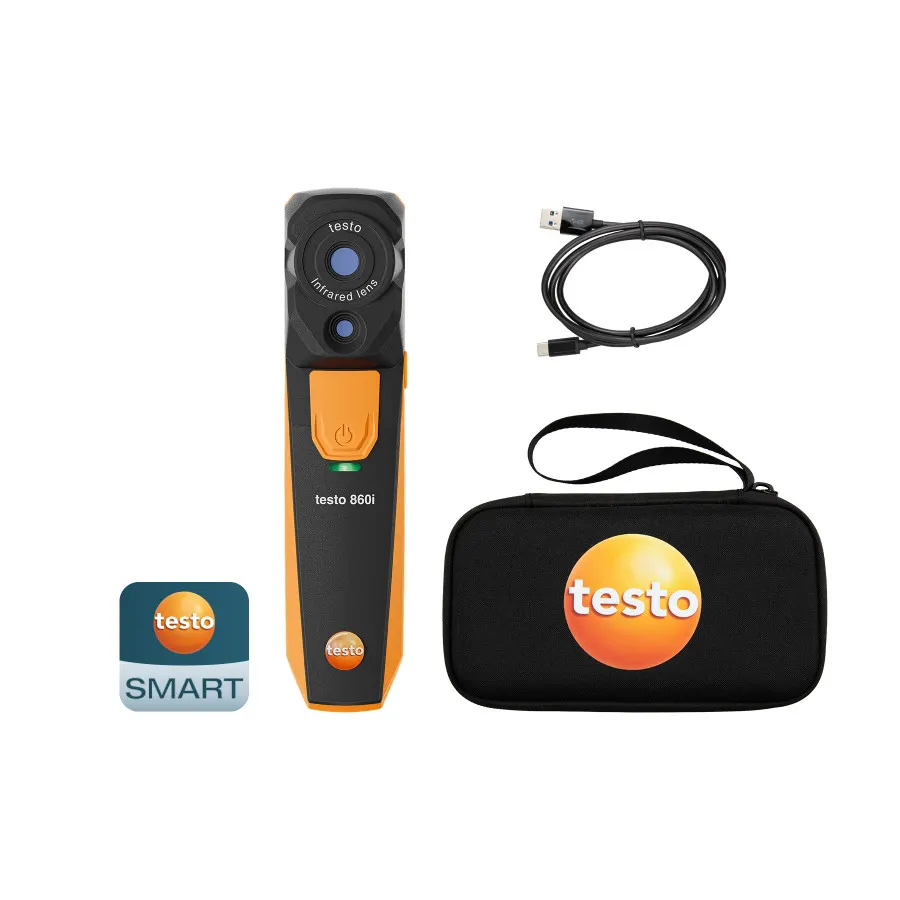 Caméra thermique pour téléphone - La testo 860i en kit