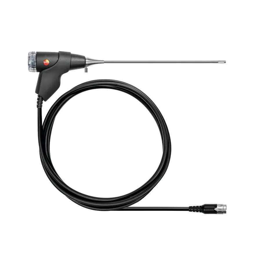 Sonde de gaz de fumée de base compacte, 300 mm, Ø 6 mm, Tmax. 500 °C - 300 mm, Ø 6 mm, Tmax. 500 °C
