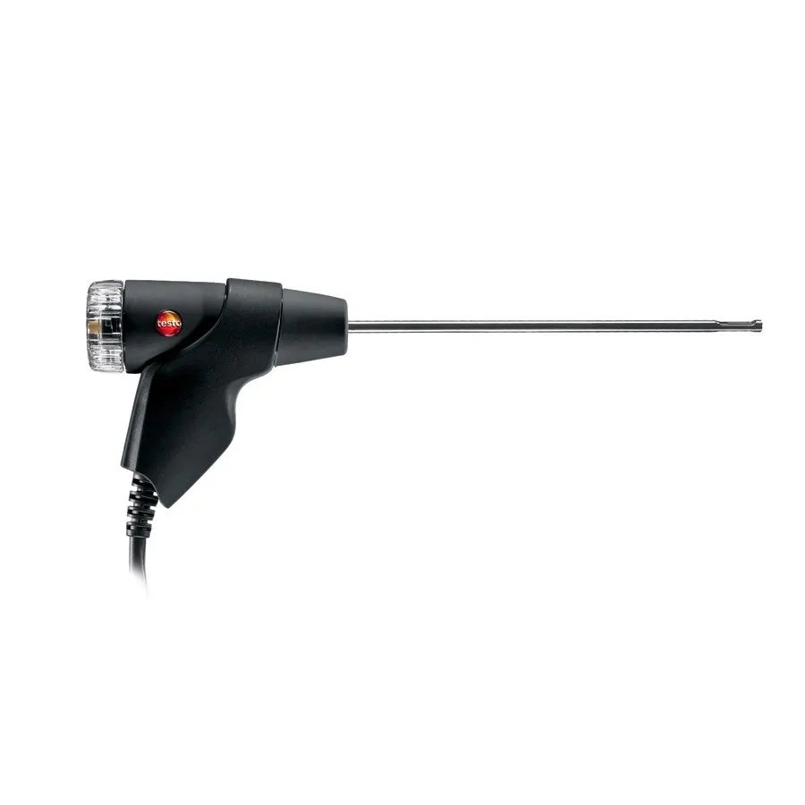 Sonde de gaz de fumée modulaire, 180 mm, Ø 8 mm, Tmax. 500 °C, homologuée par la TÜV