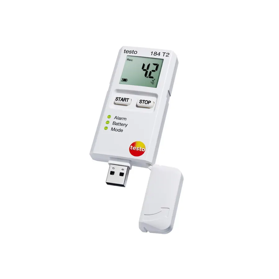 testo 184 T2 - Enregistreur de données USB pour la température
