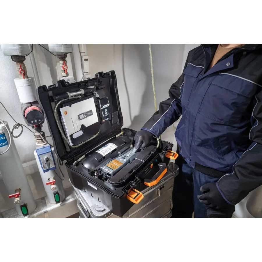 Set pro testo 324 - Manomètre et débitmètre de fuite