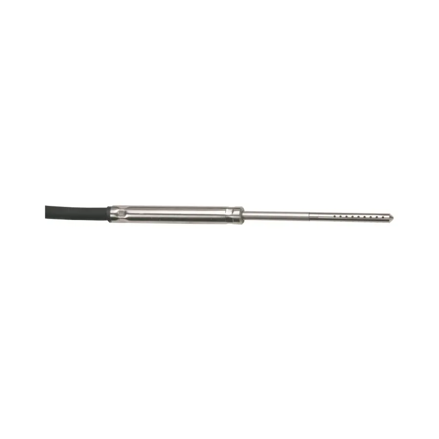 Thin humidity/temperature probe with cable