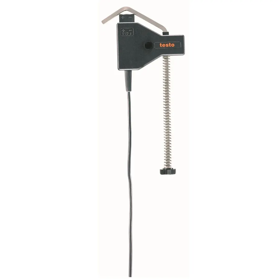 Sonde de température avec étrier de fixation (TC de type K)