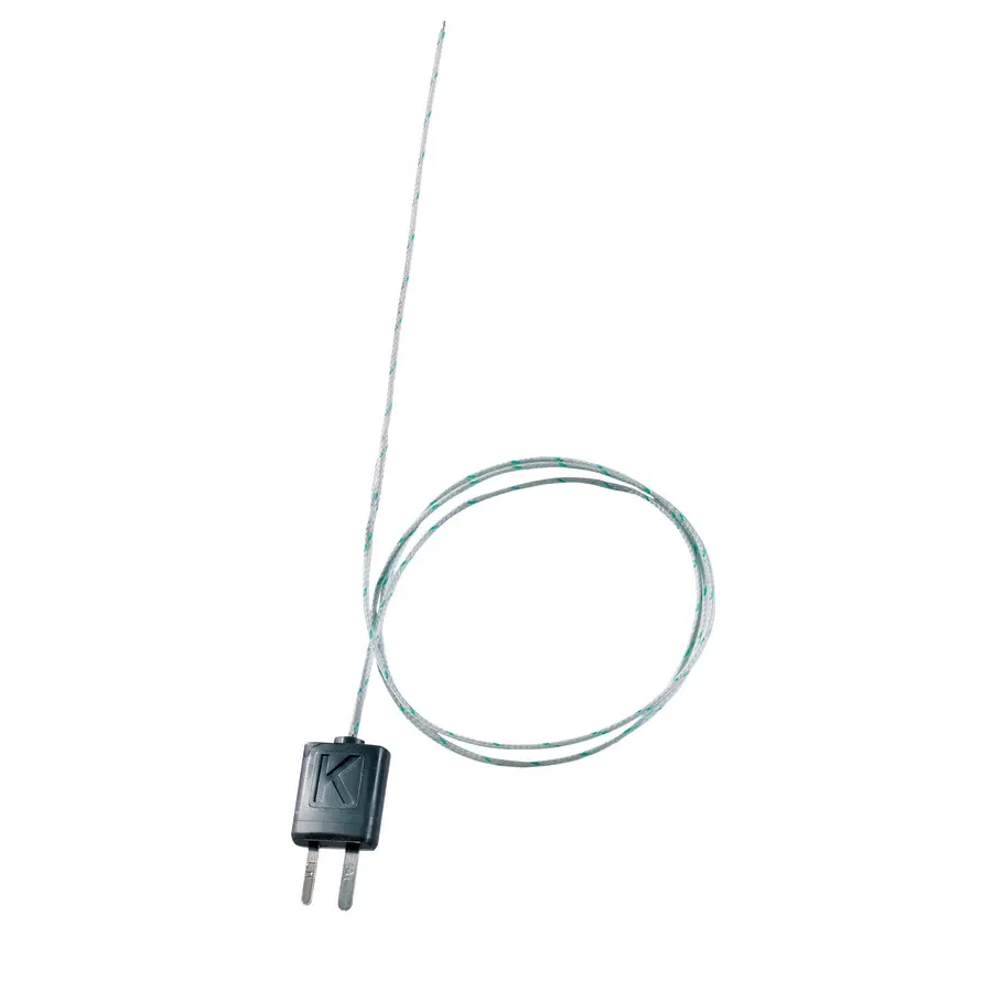 Thermocouple flexible - avec capteur de température TC de type K (soie de verre)
