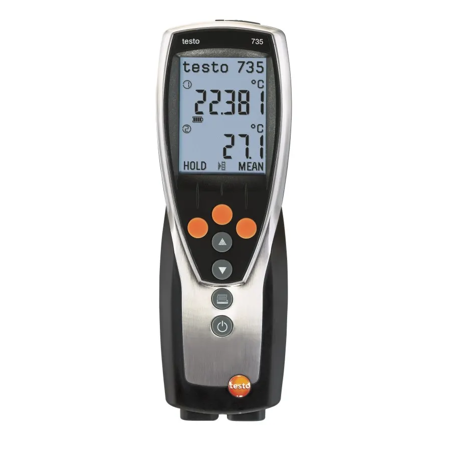 testo 735-1 - Thermomètre à sonde interchangeable (3 canaux)