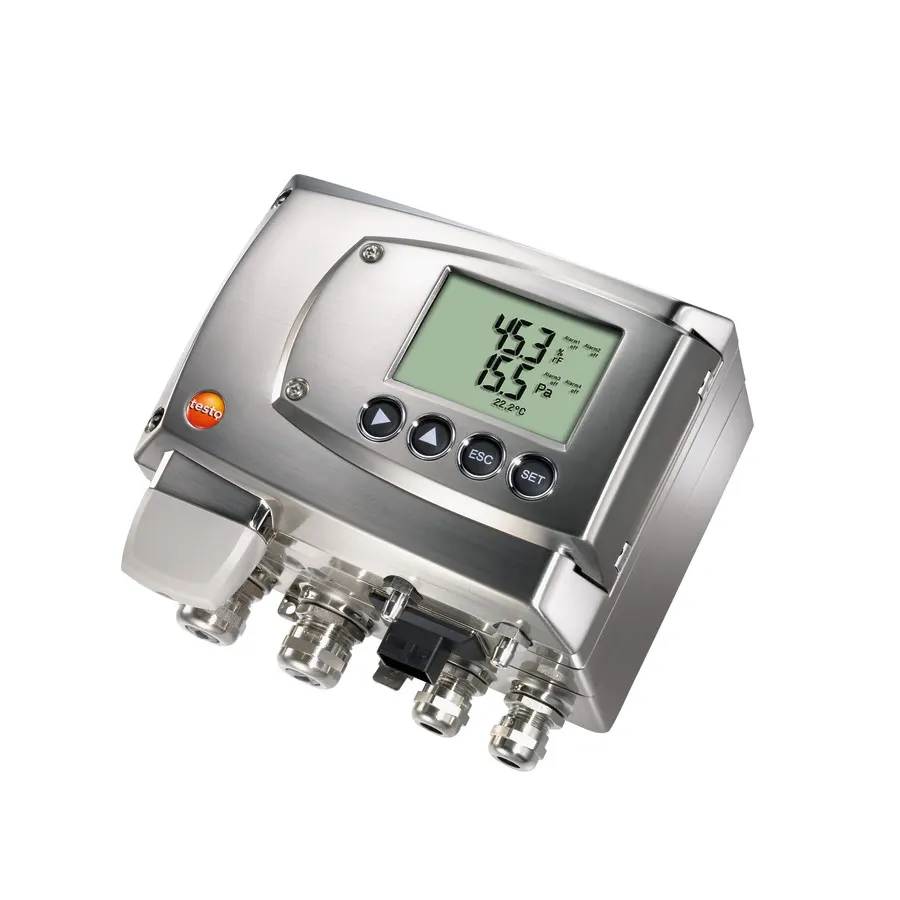 testo 6381 - Transmetteur de pression différentielle avec calcul d’écoulement